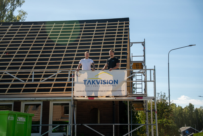 Företagsbild på Takvision Sverige AB – takläggare i Örebro län