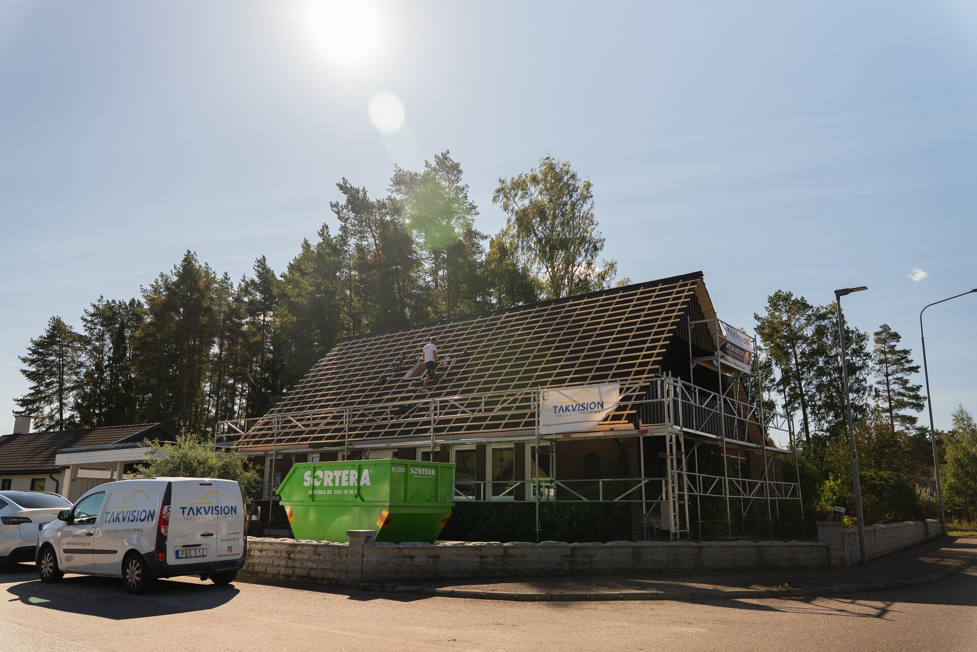 Företagsbild på Takvision Sverige AB – En takläggare i Örebro län