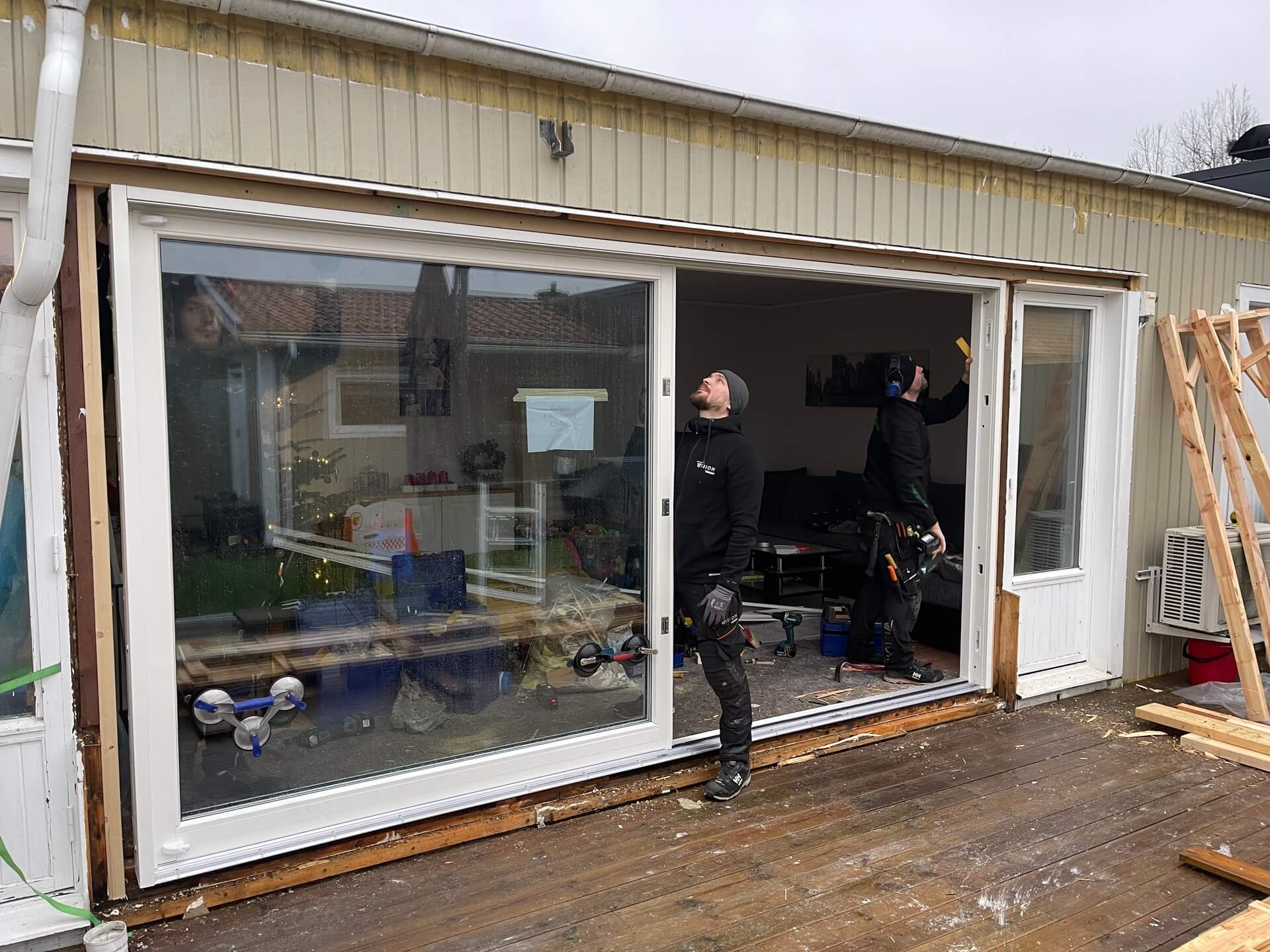 Företagsbild på Vision Entreprenad – fönsterbytare i Västra Götalands län