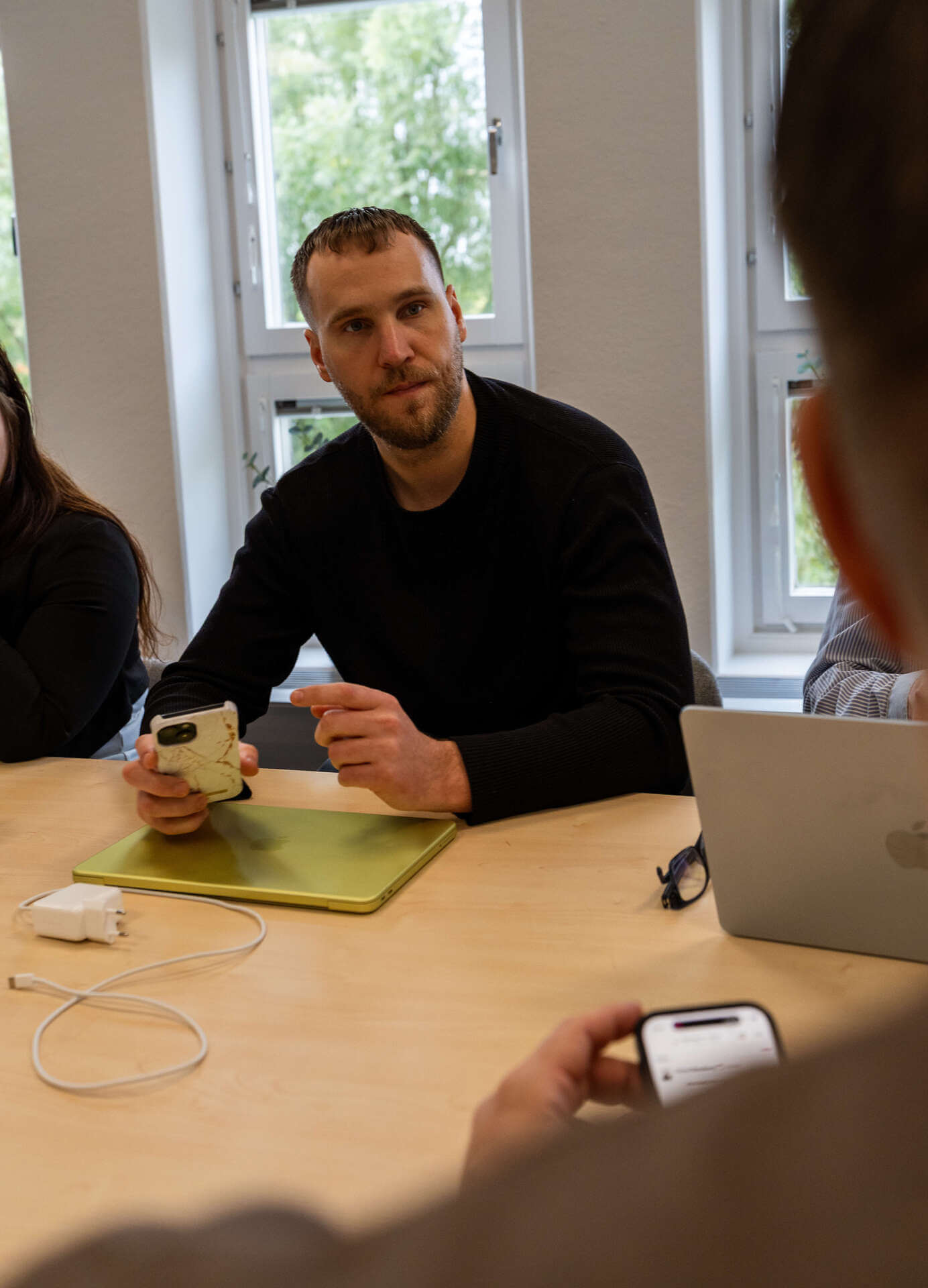 Jesper på Smartproduktion in action