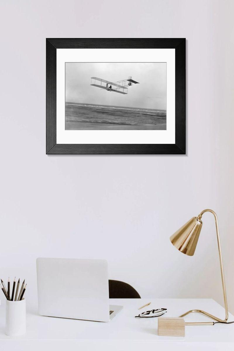 Shown hanging in a room: Modern 14"x12" (36x31cm)