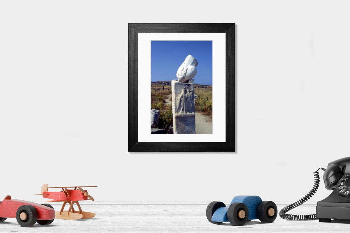 Shown hanging in a room: Modern 14"x12" (36x31cm)