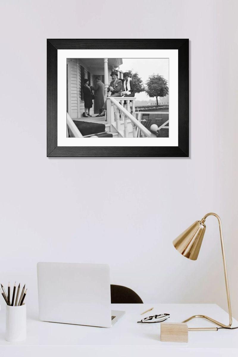 Shown hanging in a room: Modern 14"x12" (36x31cm)