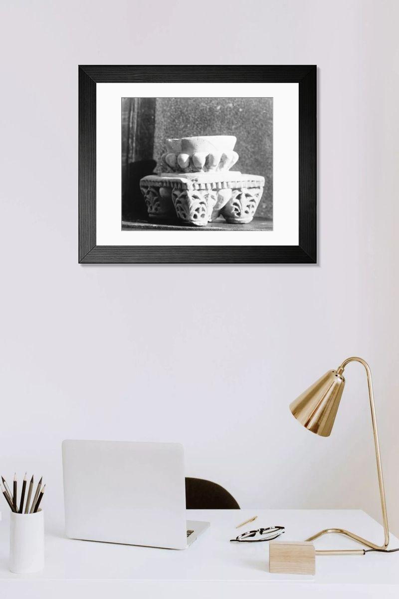 Shown hanging in a room: Modern 14"x12" (36x31cm)
