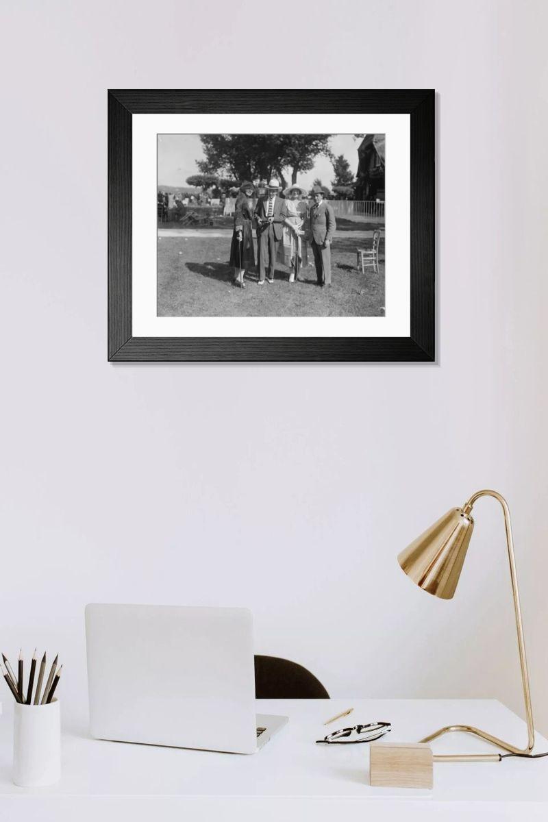 Shown hanging in a room: Modern 14"x12" (36x31cm)