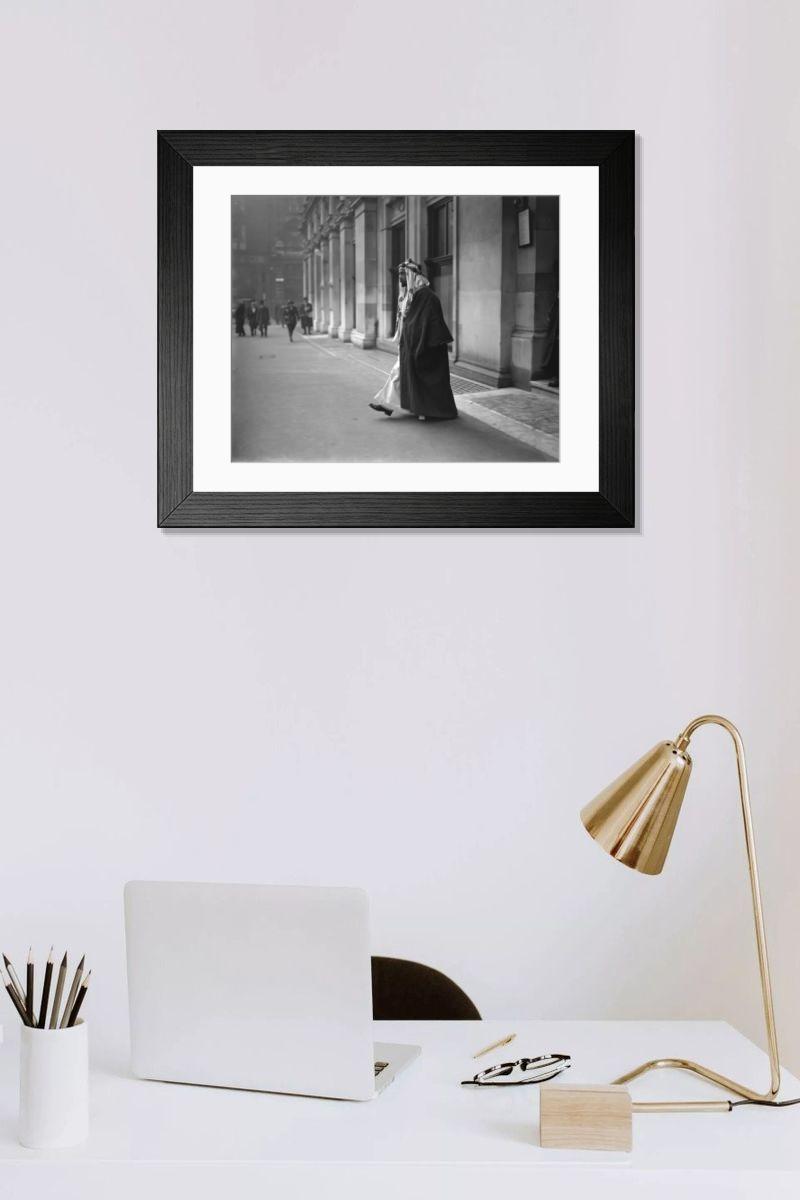 Shown hanging in a room: Modern 14"x12" (36x31cm)