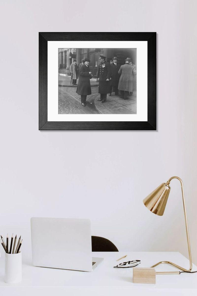 Shown hanging in a room: Modern 14"x12" (36x31cm)