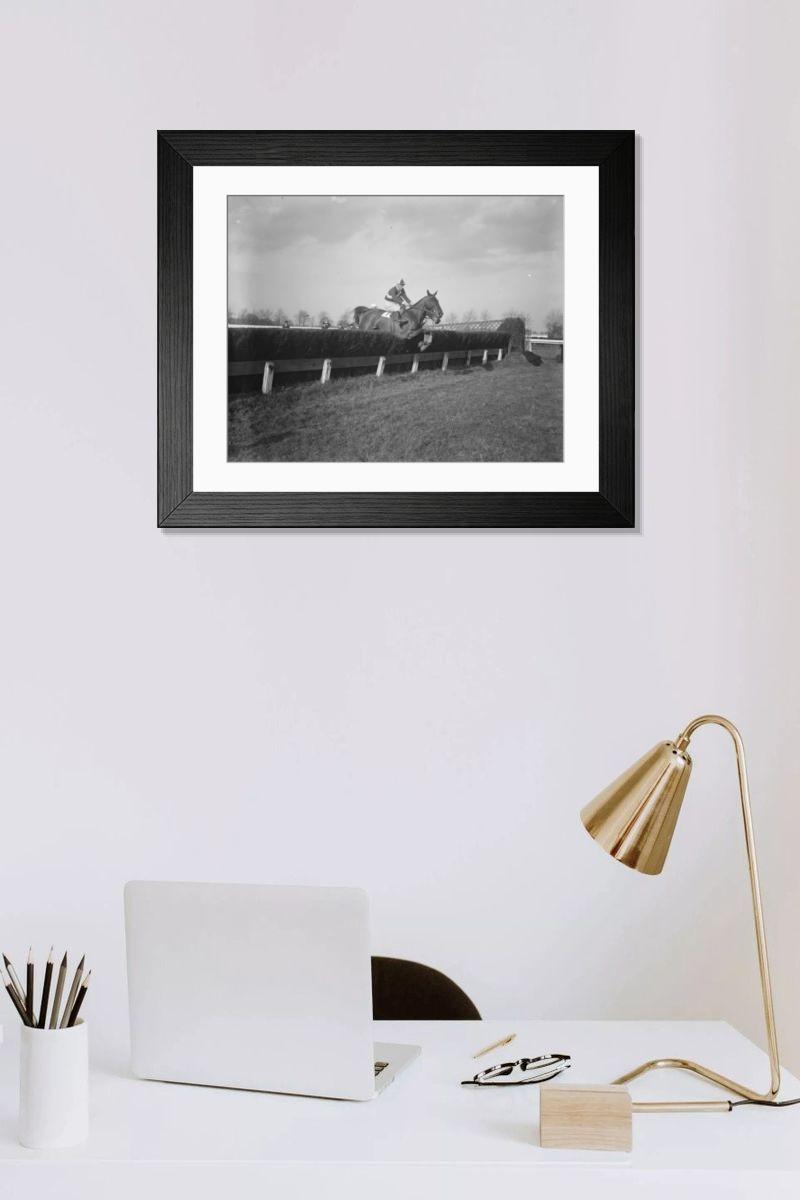Shown hanging in a room: Modern 14"x12" (36x31cm)