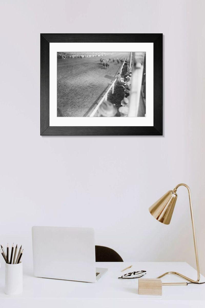 Shown hanging in a room: Modern 14"x12" (36x31cm)
