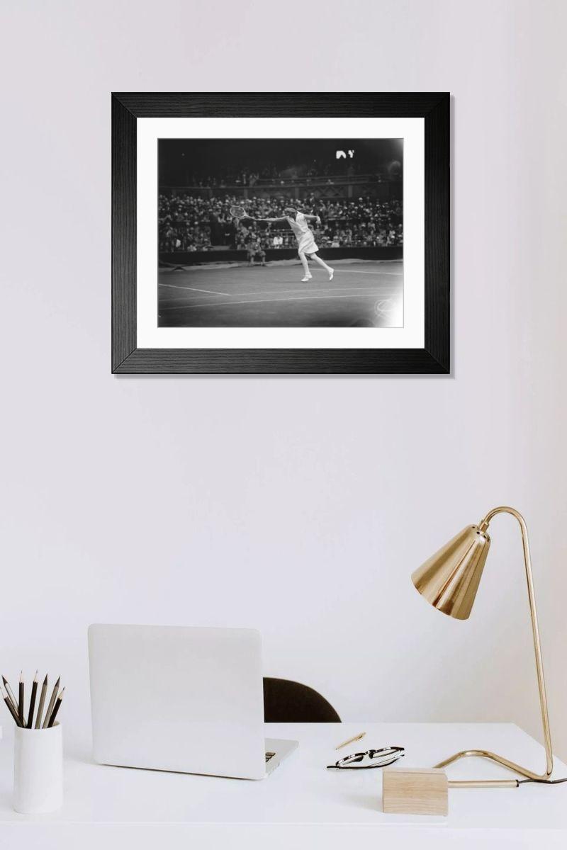 Shown hanging in a room: Modern 14"x12" (36x31cm)