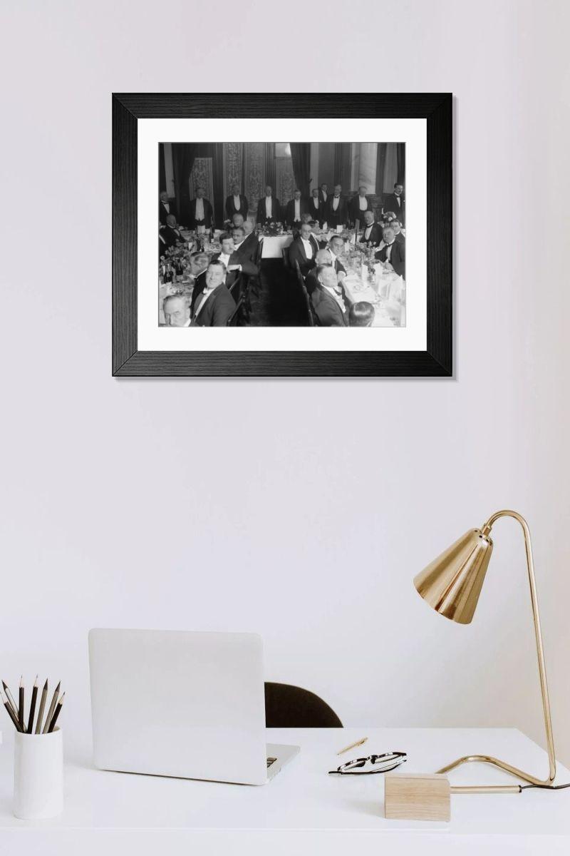 Shown hanging in a room: Modern 14"x12" (36x31cm)