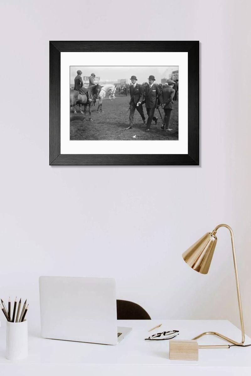 Shown hanging in a room: Modern 14"x12" (36x31cm)