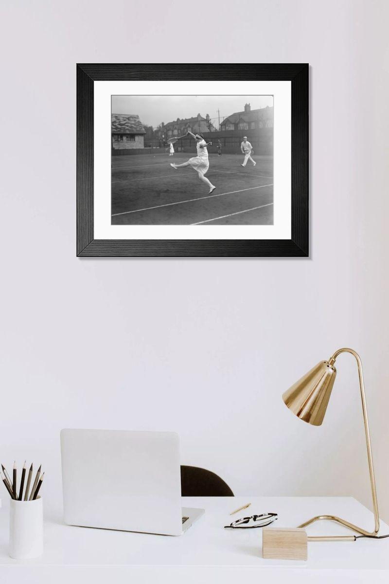 Shown hanging in a room: Modern 14"x12" (36x31cm)