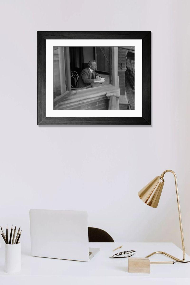 Shown hanging in a room: Modern 14"x12" (36x31cm)