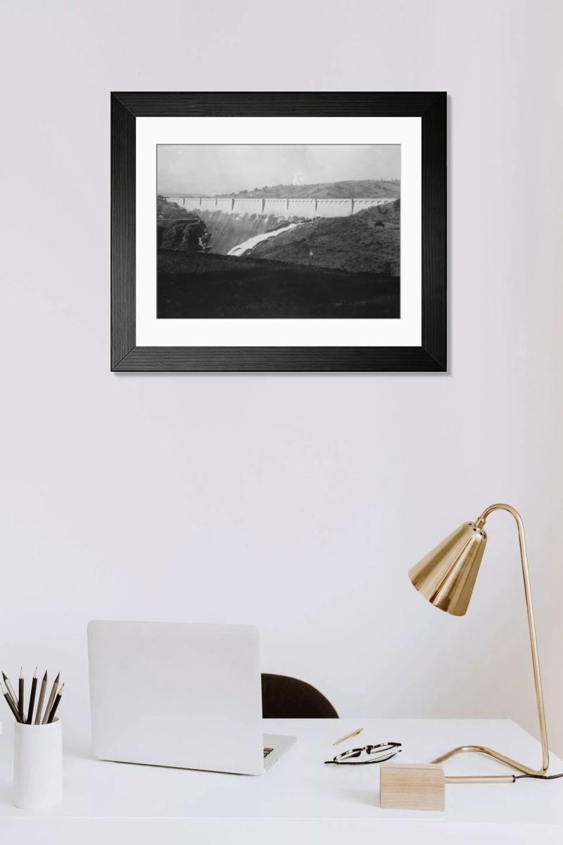 Shown hanging in a room: Modern 14"x12" (36x31cm)