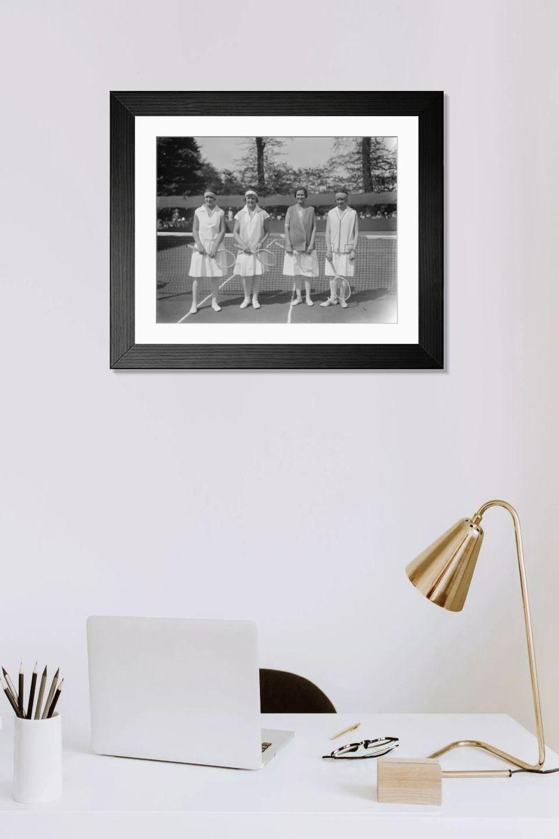 Shown hanging in a room: Modern 14"x12" (36x31cm)