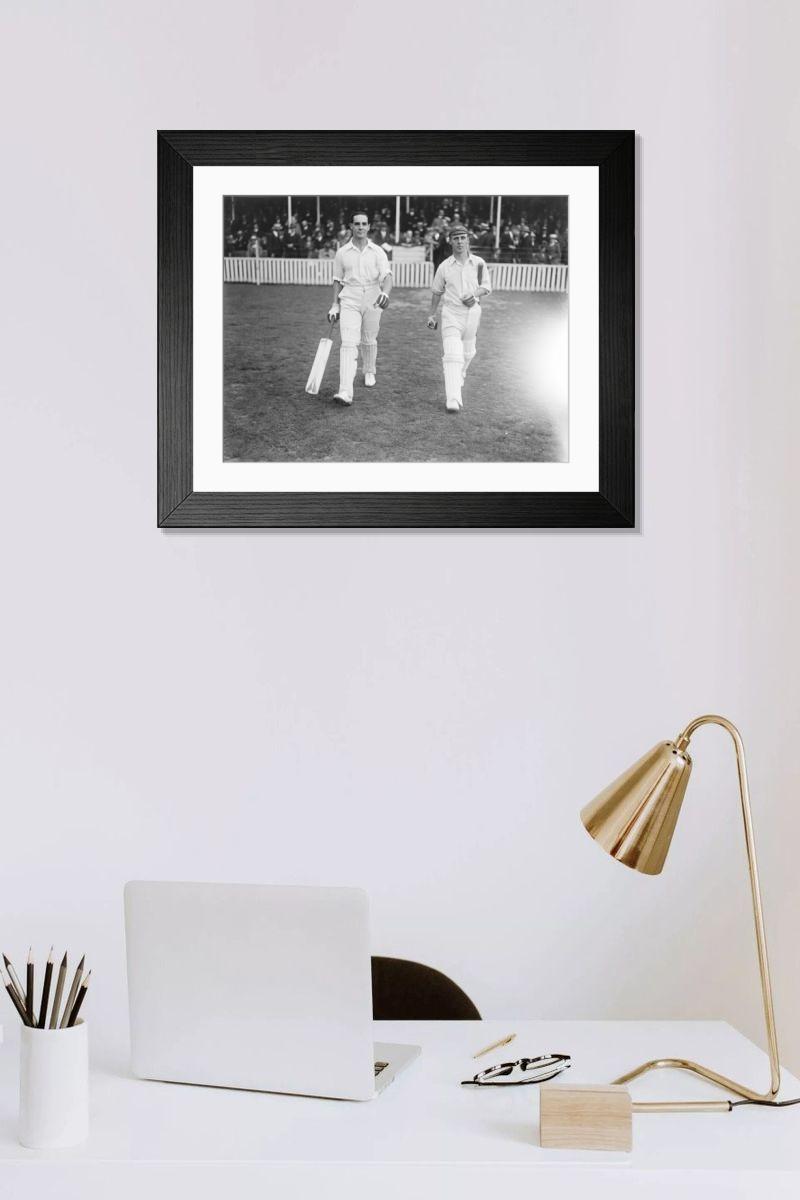 Shown hanging in a room: Modern 14"x12" (36x31cm)