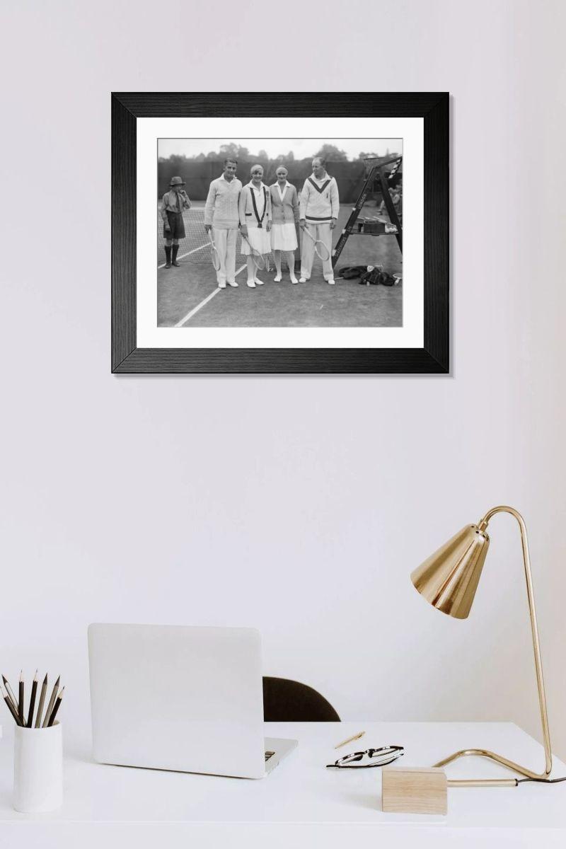Shown hanging in a room: Modern 14"x12" (36x31cm)