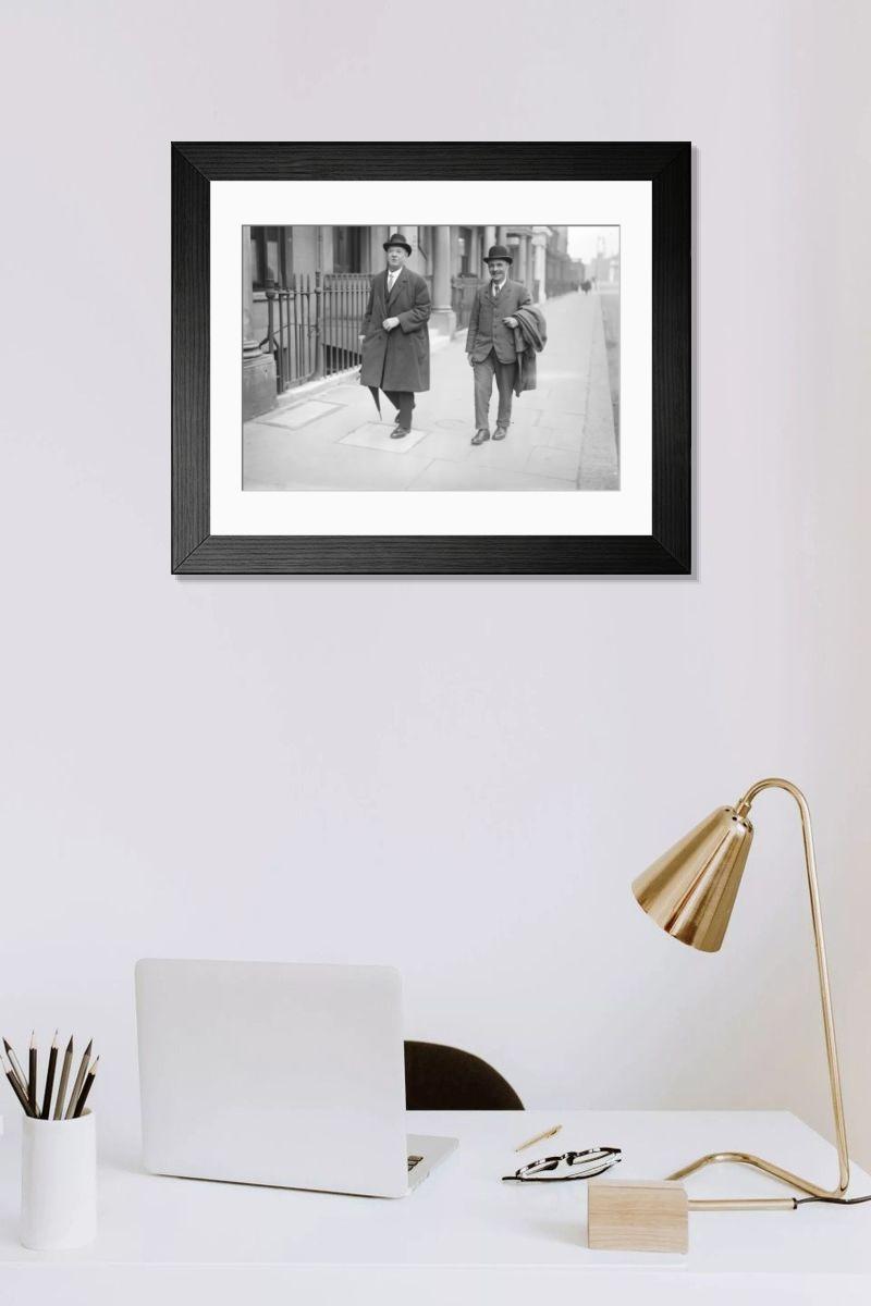 Shown hanging in a room: Modern 14"x12" (36x31cm)