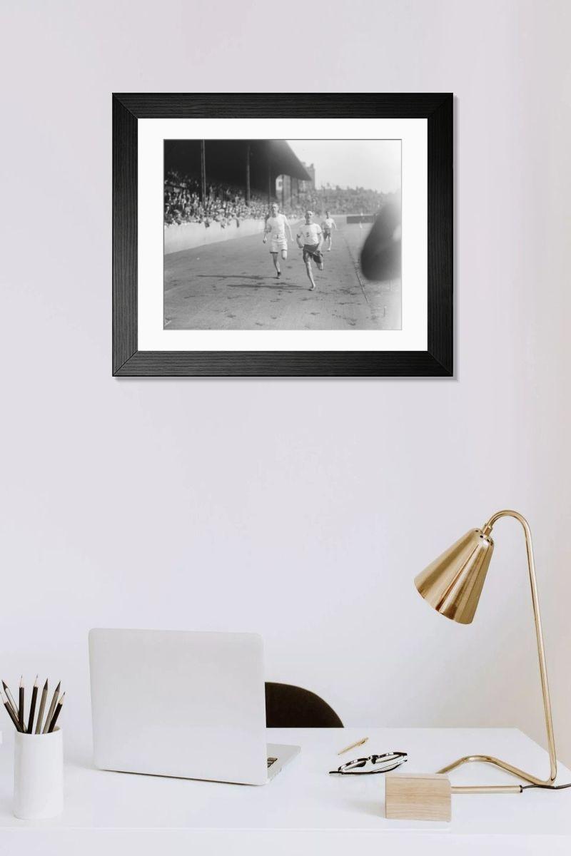 Shown hanging in a room: Modern 14"x12" (36x31cm)