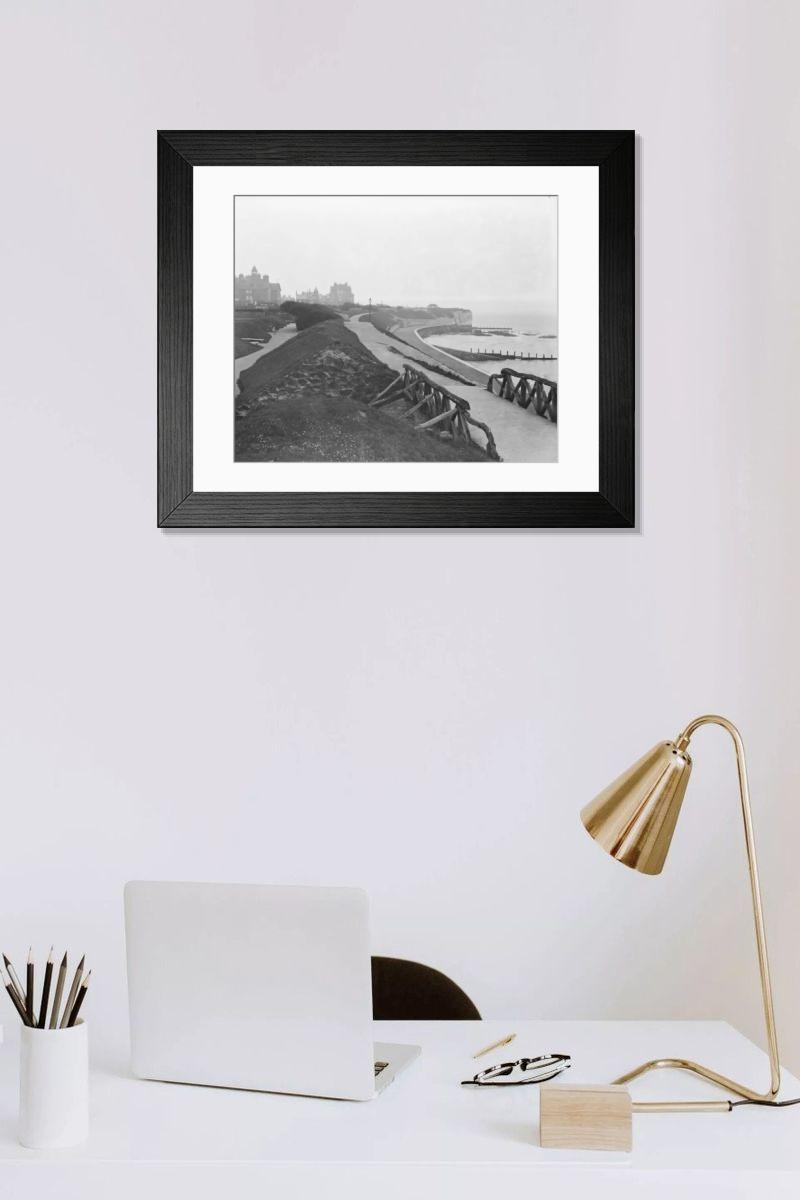 Shown hanging in a room: Modern 14"x12" (36x31cm)