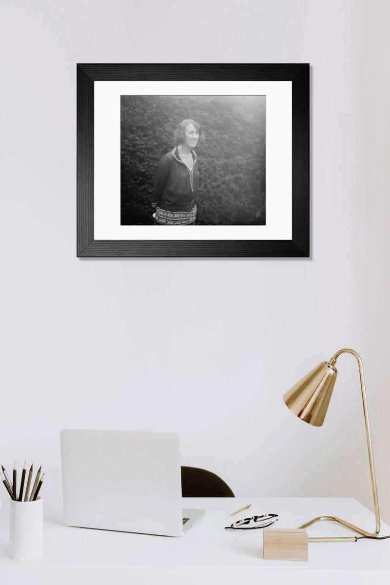 Shown hanging in a room: Modern 14"x12" (36x31cm)
