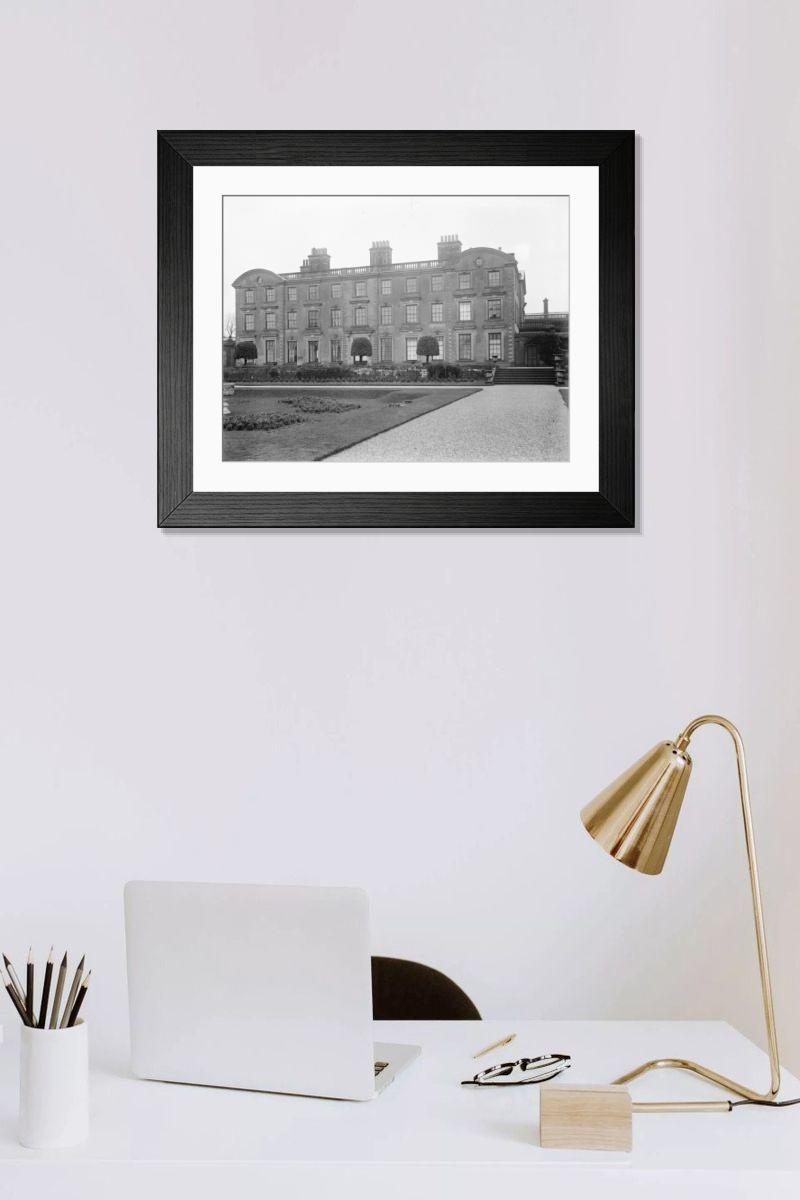 Shown hanging in a room: Modern 14"x12" (36x31cm)