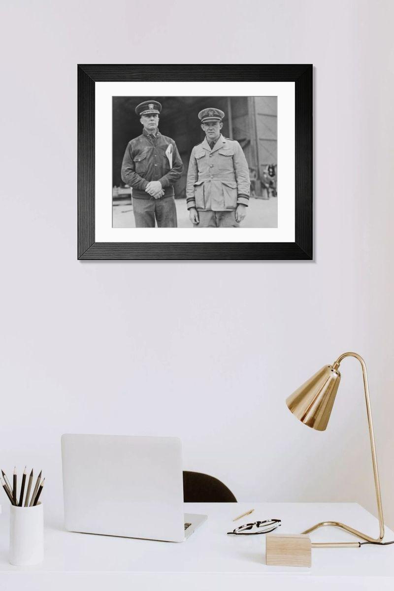 Shown hanging in a room: Modern 14"x12" (36x31cm)