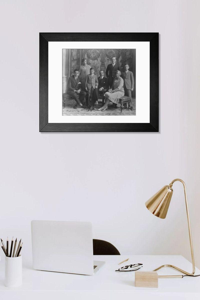 Shown hanging in a room: Modern 14"x12" (36x31cm)
