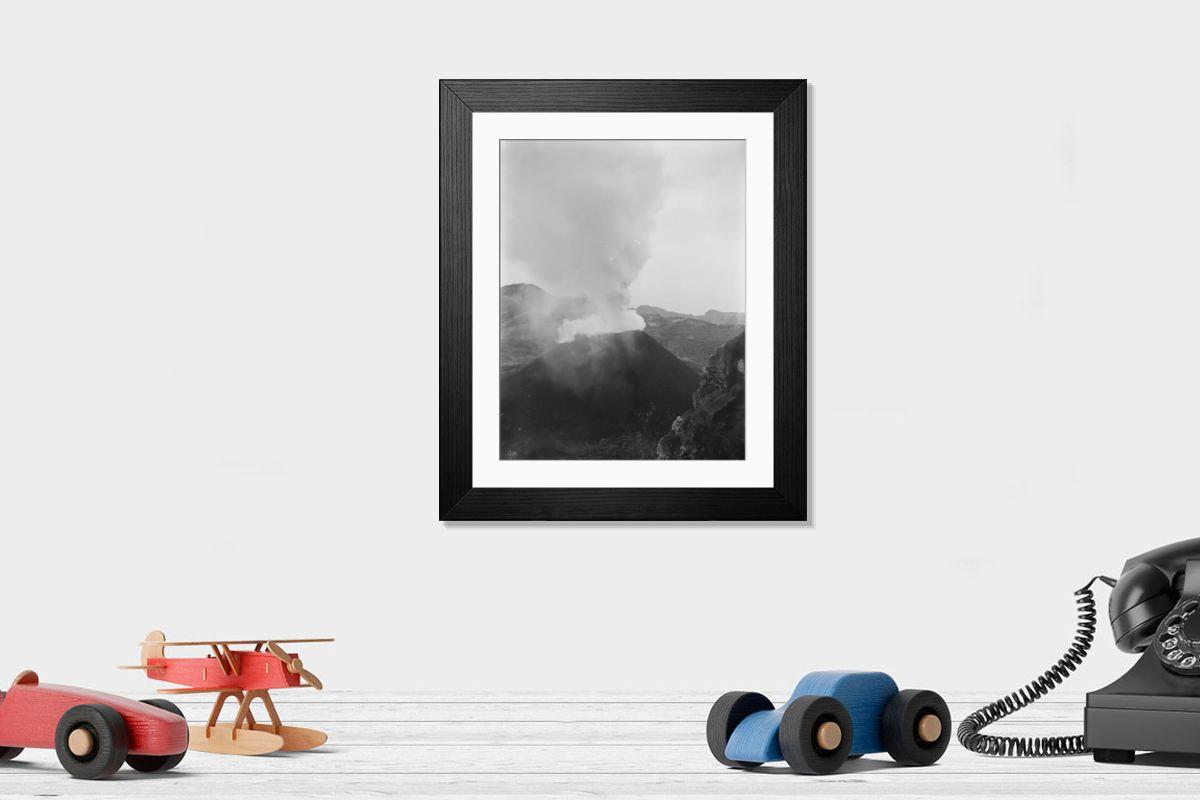 Shown hanging in a room: Modern 14"x12" (36x31cm)