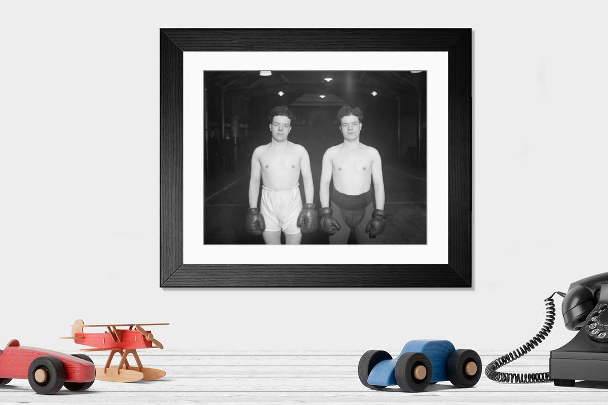 Shown hanging in a room: Modern 14"x12" (36x31cm)