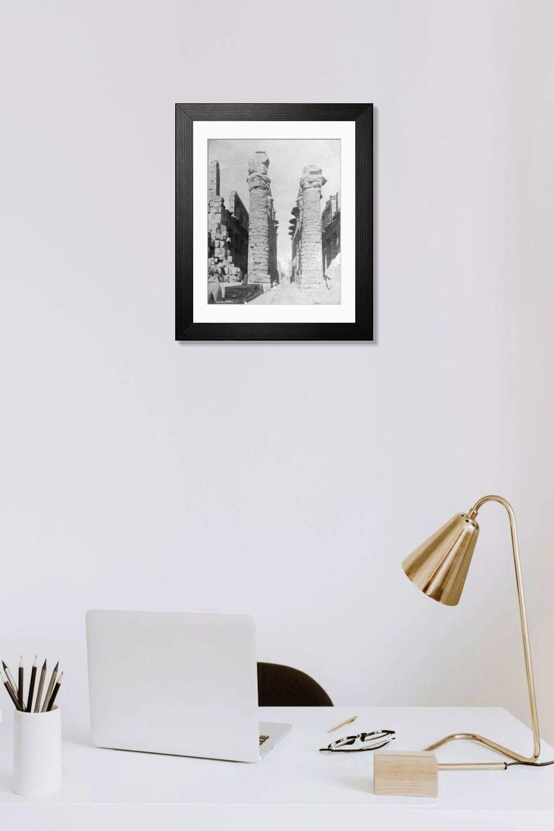 Shown hanging in a room: Modern 14"x12" (36x31cm)
