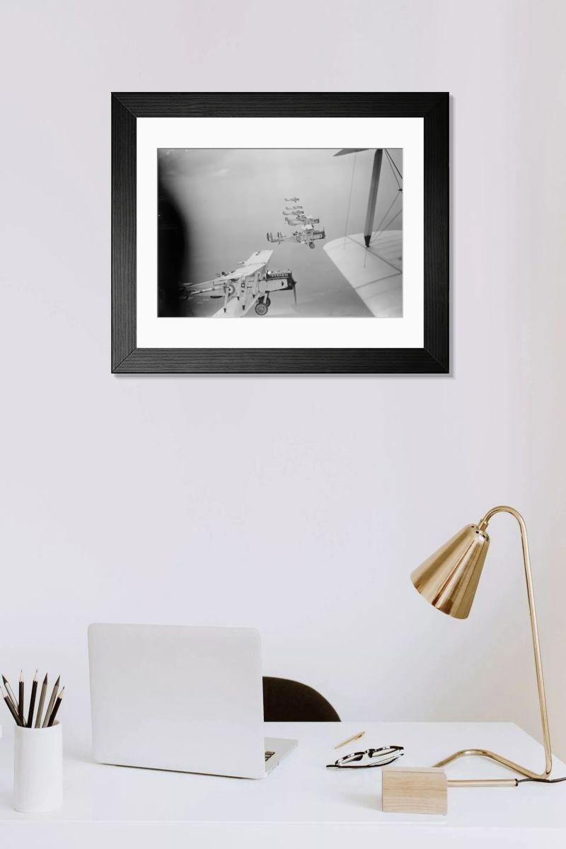Shown hanging in a room: Modern 14"x12" (36x31cm)