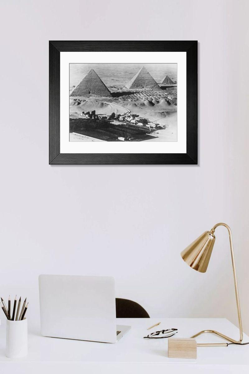 Shown hanging in a room: Modern 14"x12" (36x31cm)