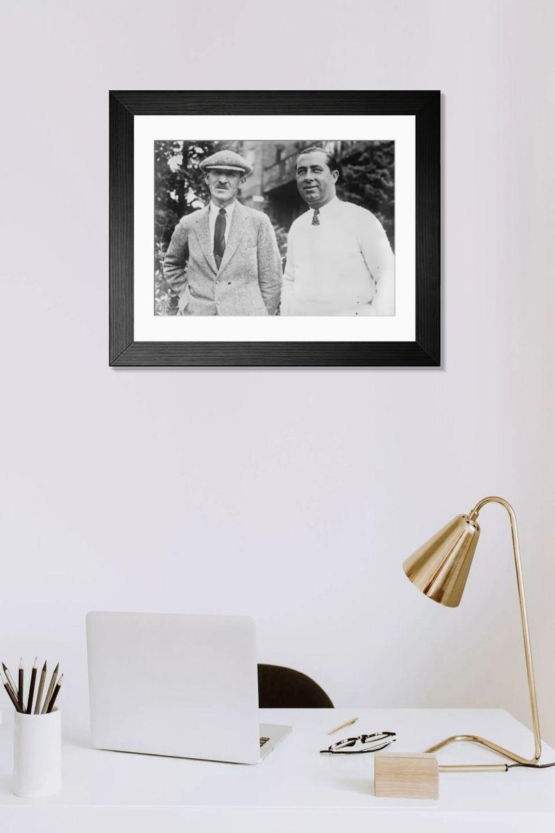 Shown hanging in a room: Modern 14"x12" (36x31cm)