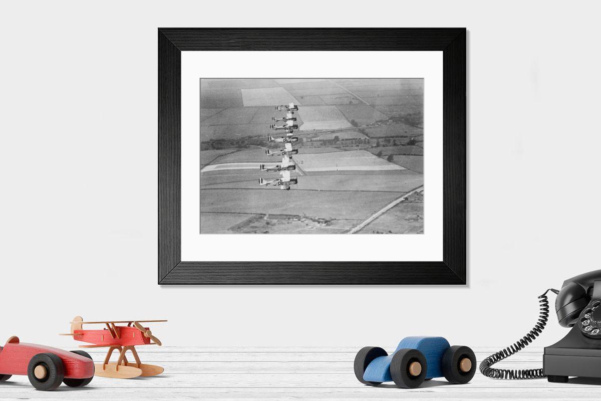 Shown hanging in a room: Modern 14"x12" (36x31cm)