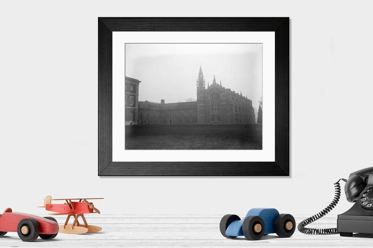 Shown hanging in a room: Modern 14"x12" (36x31cm)