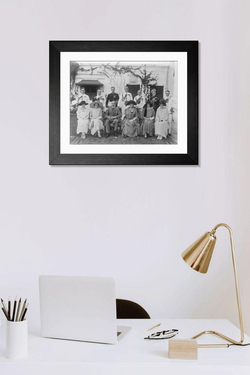 Shown hanging in a room: Modern 14"x12" (36x31cm)