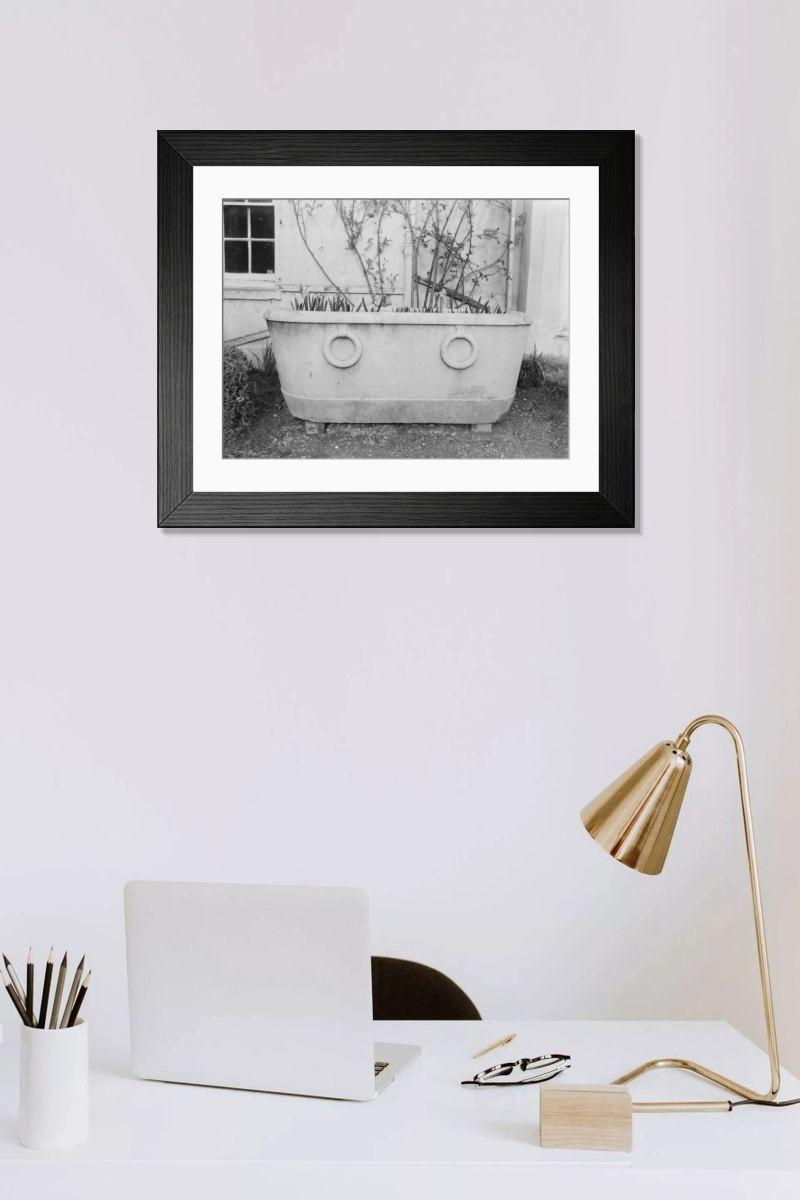 Shown hanging in a room: Modern 14"x12" (36x31cm)