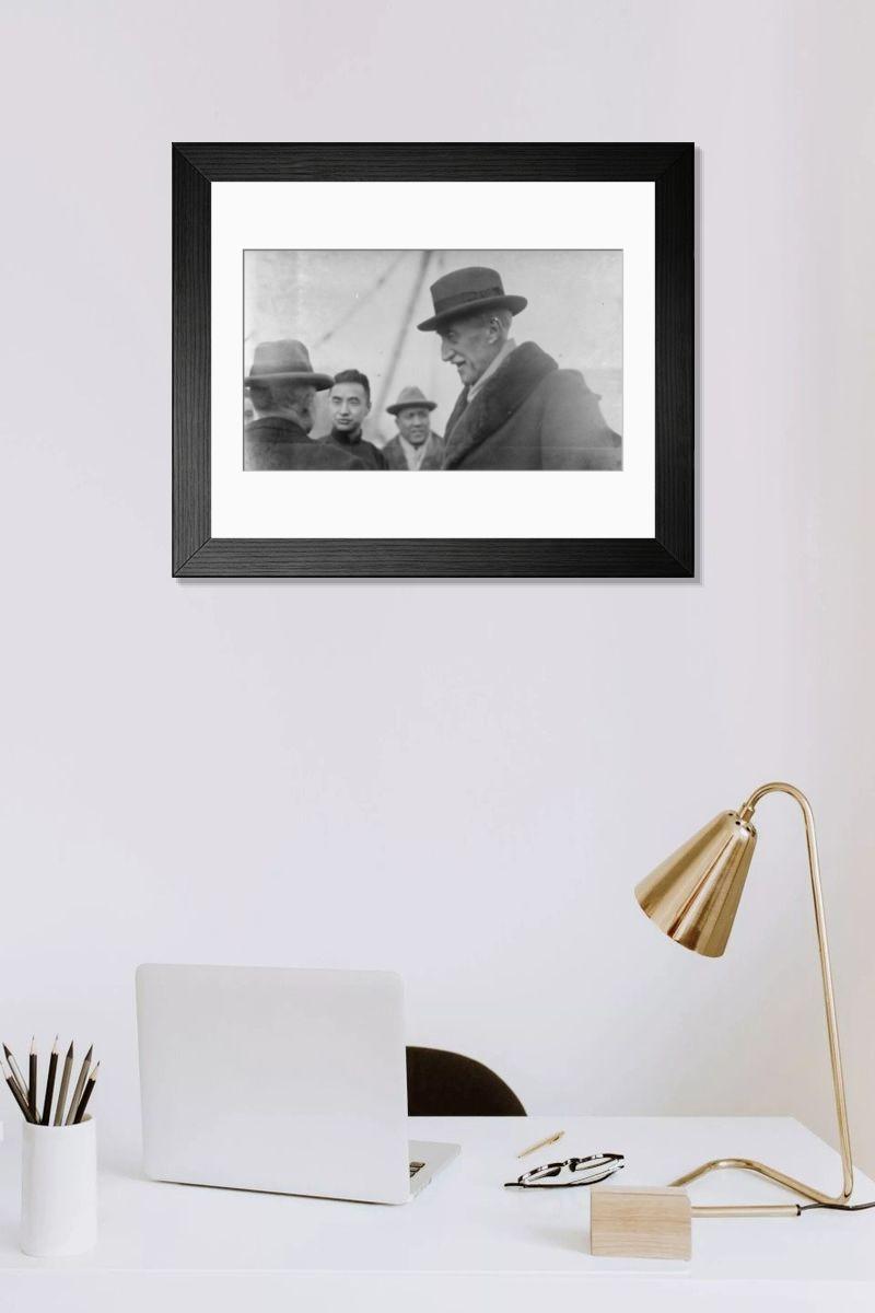 Shown hanging in a room: Modern 14"x12" (36x31cm)