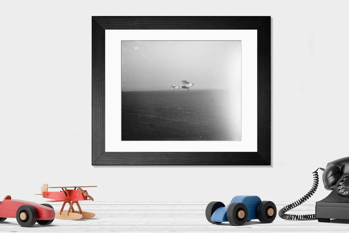 Shown hanging in a room: Modern 14"x12" (36x31cm)