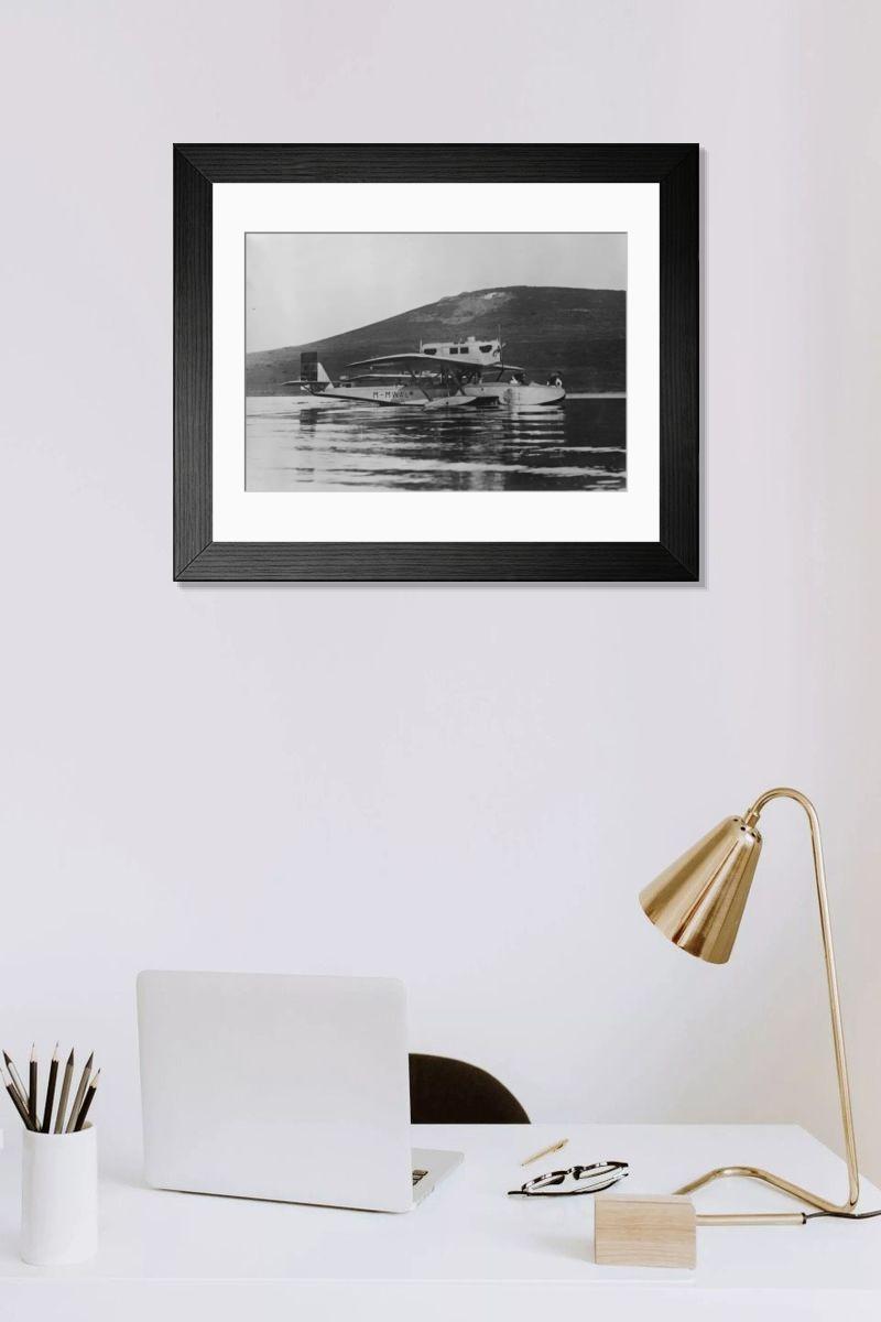Shown hanging in a room: Modern 14"x12" (36x31cm)