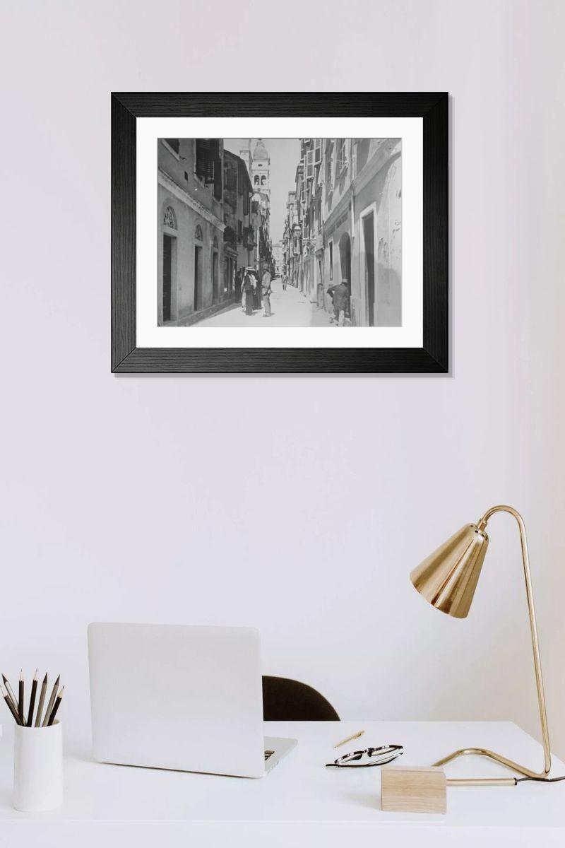 Shown hanging in a room: Modern 14"x12" (36x31cm)