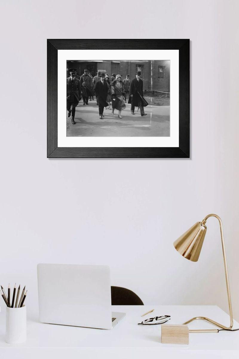 Shown hanging in a room: Modern 14"x12" (36x31cm)