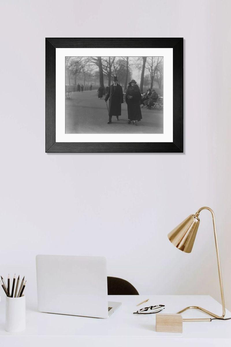 Shown hanging in a room: Modern 14"x12" (36x31cm)