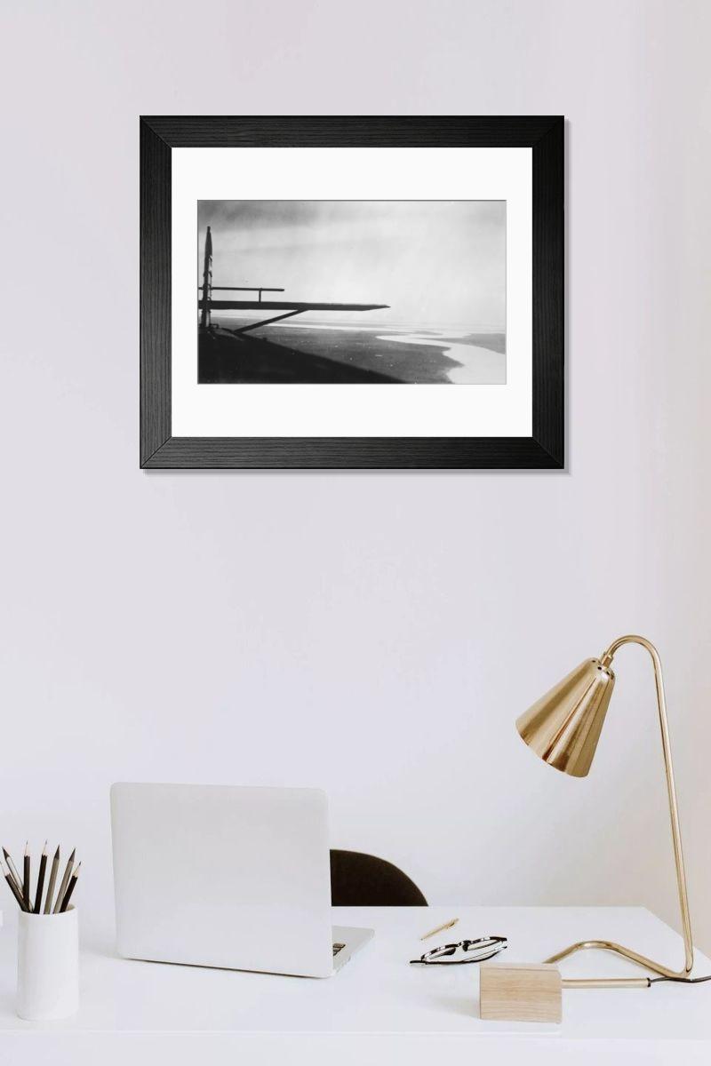 Shown hanging in a room: Modern 14"x12" (36x31cm)