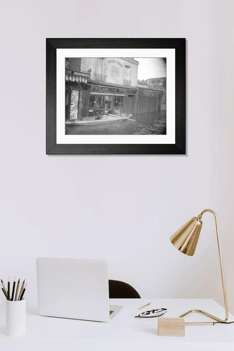 Shown hanging in a room: Modern 14"x12" (36x31cm)