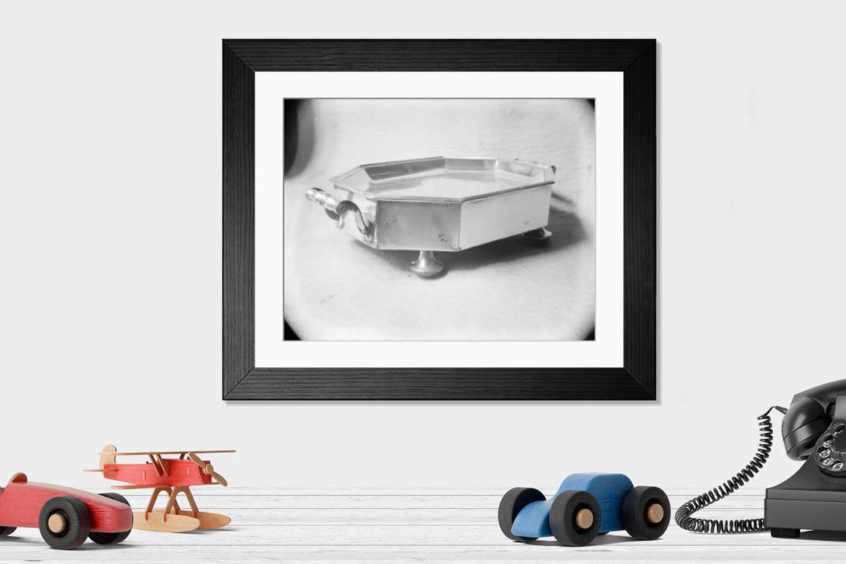 Shown hanging in a room: Modern 14"x12" (36x31cm)