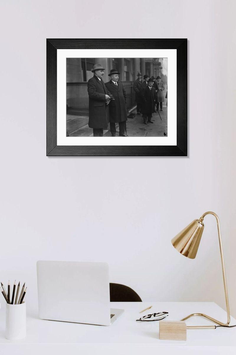 Shown hanging in a room: Modern 14"x12" (36x31cm)