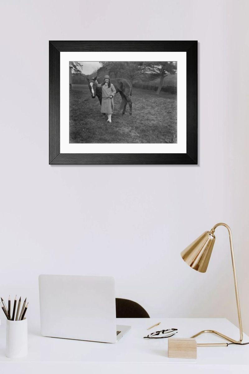 Shown hanging in a room: Modern 14"x12" (36x31cm)
